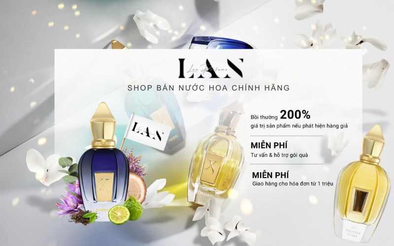 cửa hàng bán nước hoa