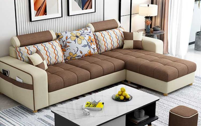 sofa nỉ đẹp hơn sofa vải