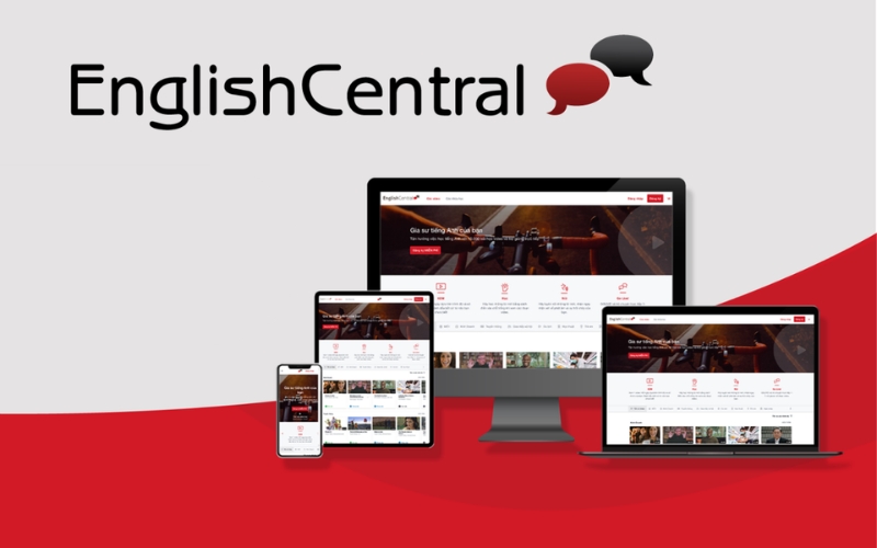 website học tiếng Anh English Central